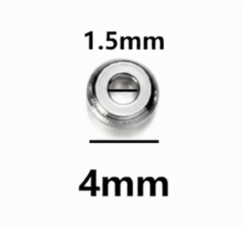 Separador Tipo Dona Acero 4mm