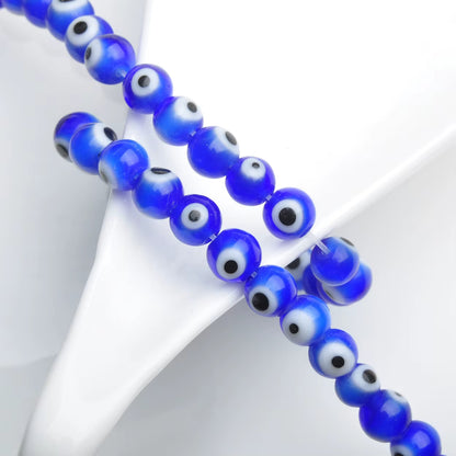 Ojo Turco Azul 6mm - 60 PCS