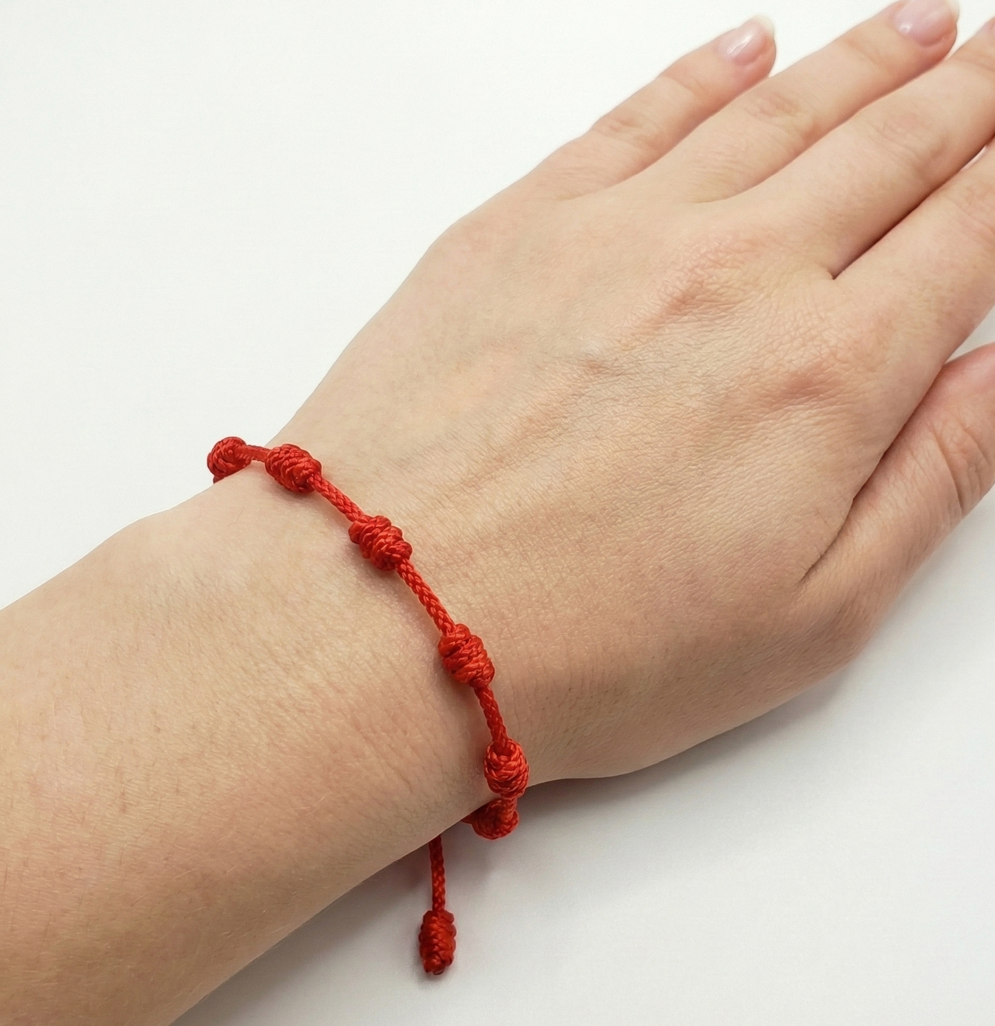 Pulseras Rojas 7 Nudos