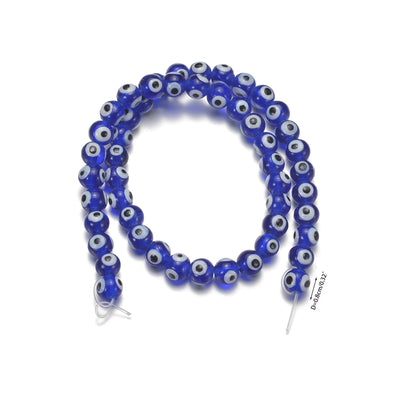 Ojo Turco Azul 8mm - 45 PCS
