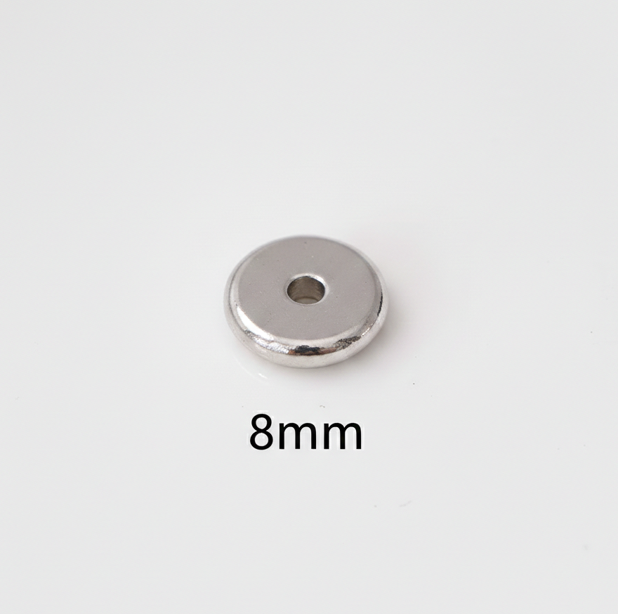 Separador Tipo Dona Acero 8mm