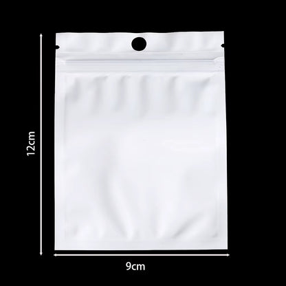 Bolsa Con Cierre Hermético Fondo Blanco 9x12cm - 100 Unid