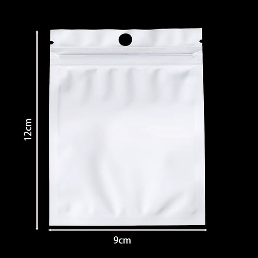 Bolsa Con Cierre Hermético Fondo Blanco 9x12cm - 100 Unid