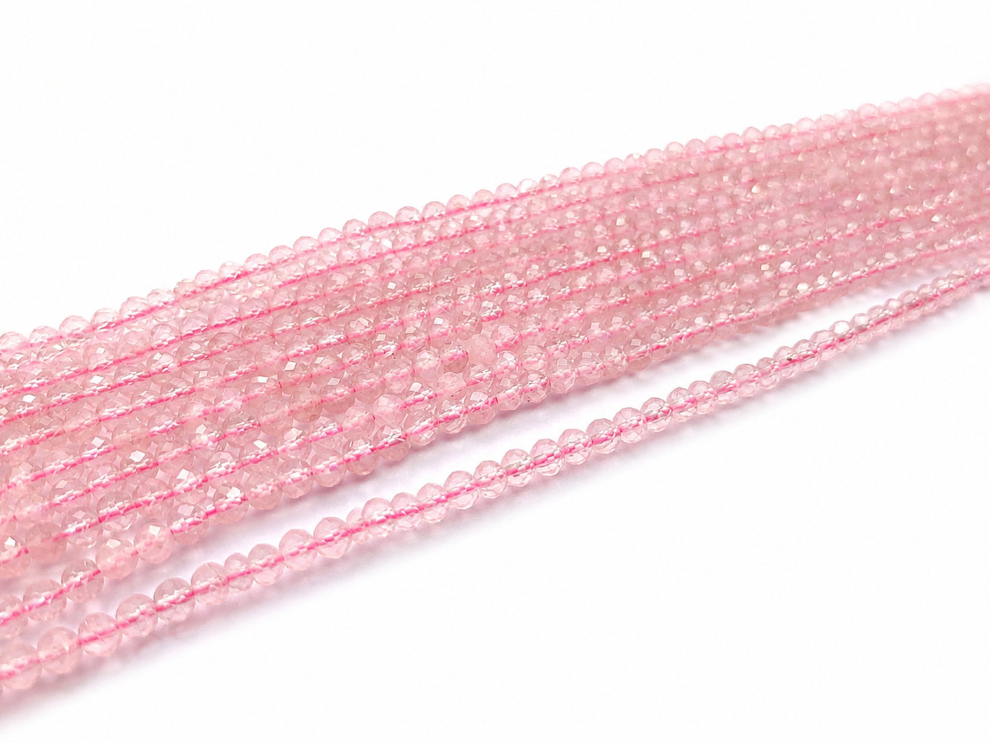 Cuarzo Rosado Microfacetada 3mm