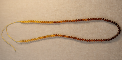 Tira de Ambar Baltico en Bolitas 4mm