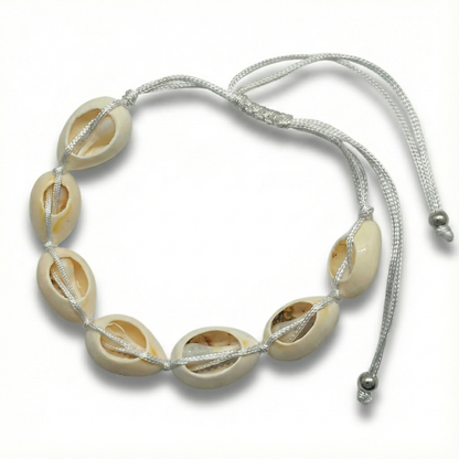 Pulsera de Conchas Con Nudo