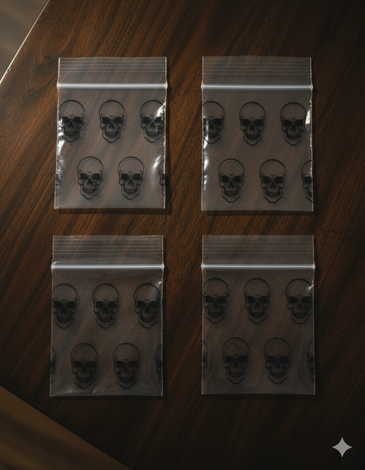 Ziploc 3x4cm Con Diseño - 500 Unid.