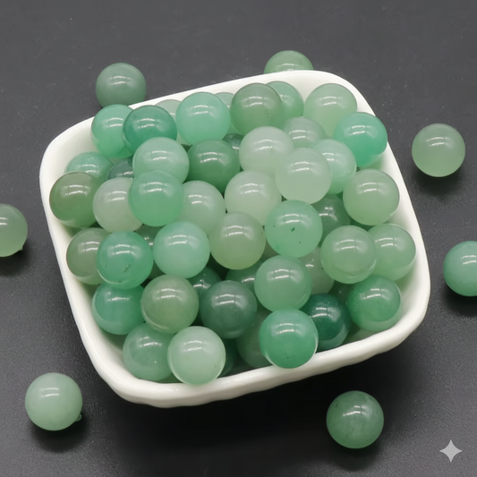 Cuentas Jade Sin Perforacion