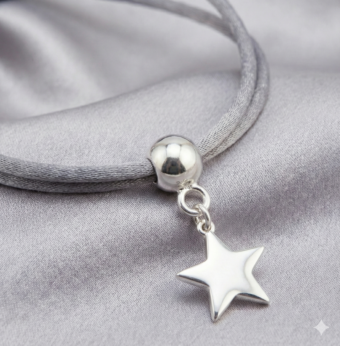 Separador Con Argolla 3mm Plata 925 - 2 Unid.