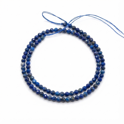 Lapislazuli Micro Facetada 3mm
