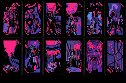 Cartas Oráculo Luna de Neón - Alternativa