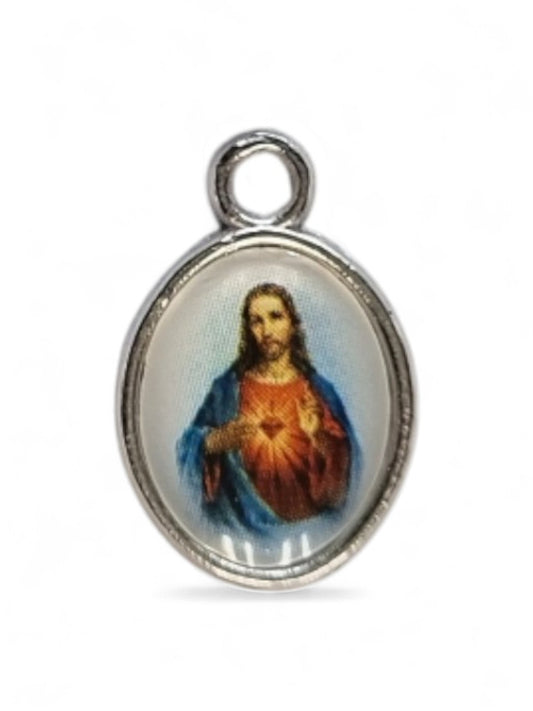 Dije Sagrado Corazon de Jesus - 100 Unid.