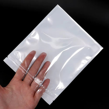 Bolsa Con Cierre Hermético Fondo Blanco 7x10cm - 100 Unid