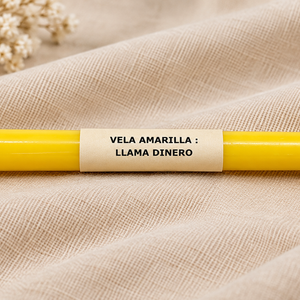 Vela Larga Amarilla 17cm - 10 PCS