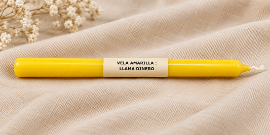 Vela Larga Amarilla 17cm - 10 PCS