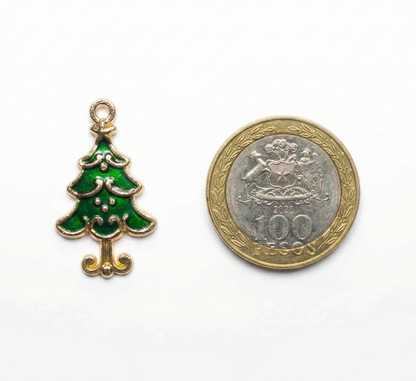 Dije Arbol Navideño 15x25mm