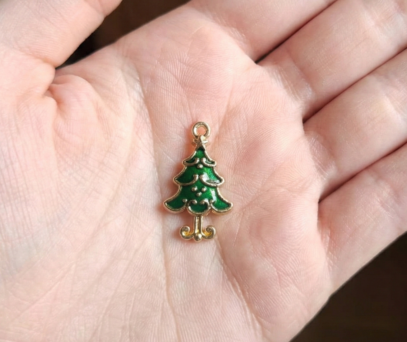Dije Arbol Navideño 15x25mm