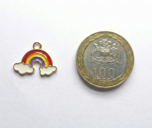 Dije Arcoiris 3 15x19mm