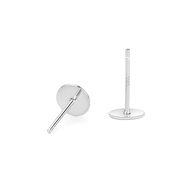 Base de Aro Plano 5mm Plata 925 - 2 Unid.