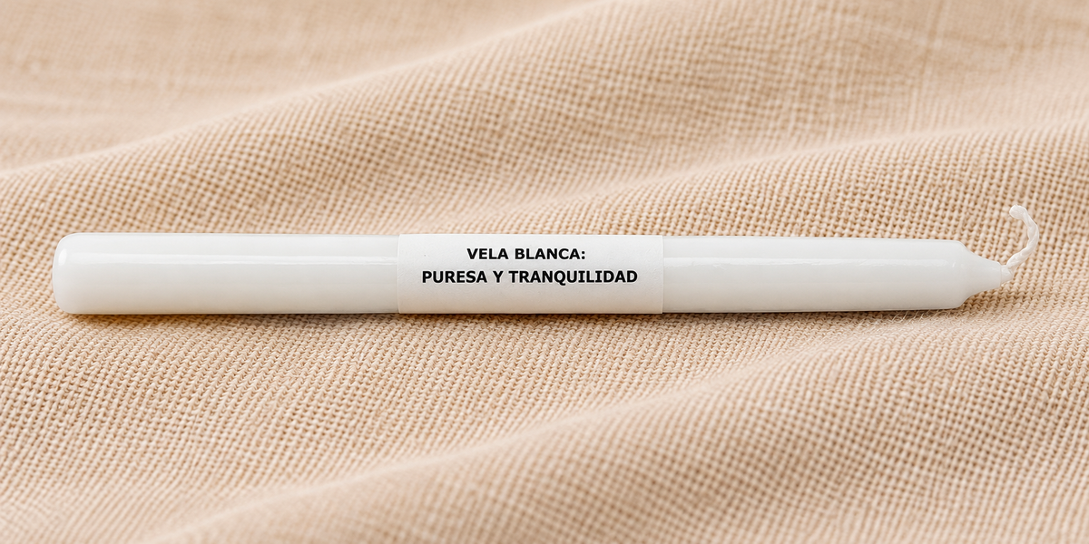 Vela Larga Blanca 17cm - 10 PCS