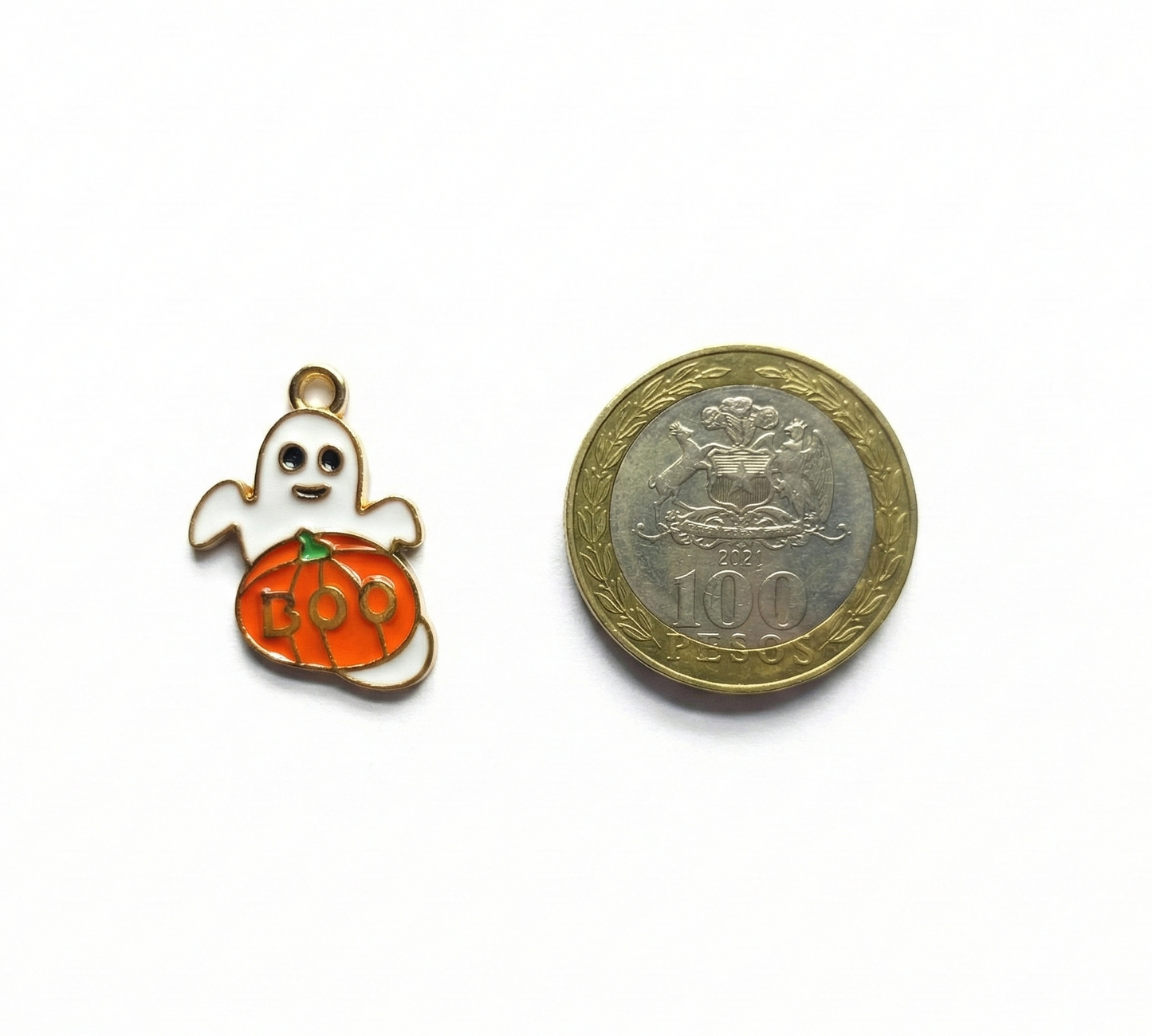 Dije Halloween BOO 12x22mm
