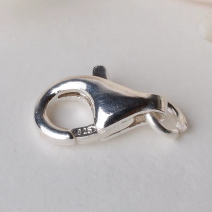 Broche Langosta 11mm Plata 925 - 1 Unid.