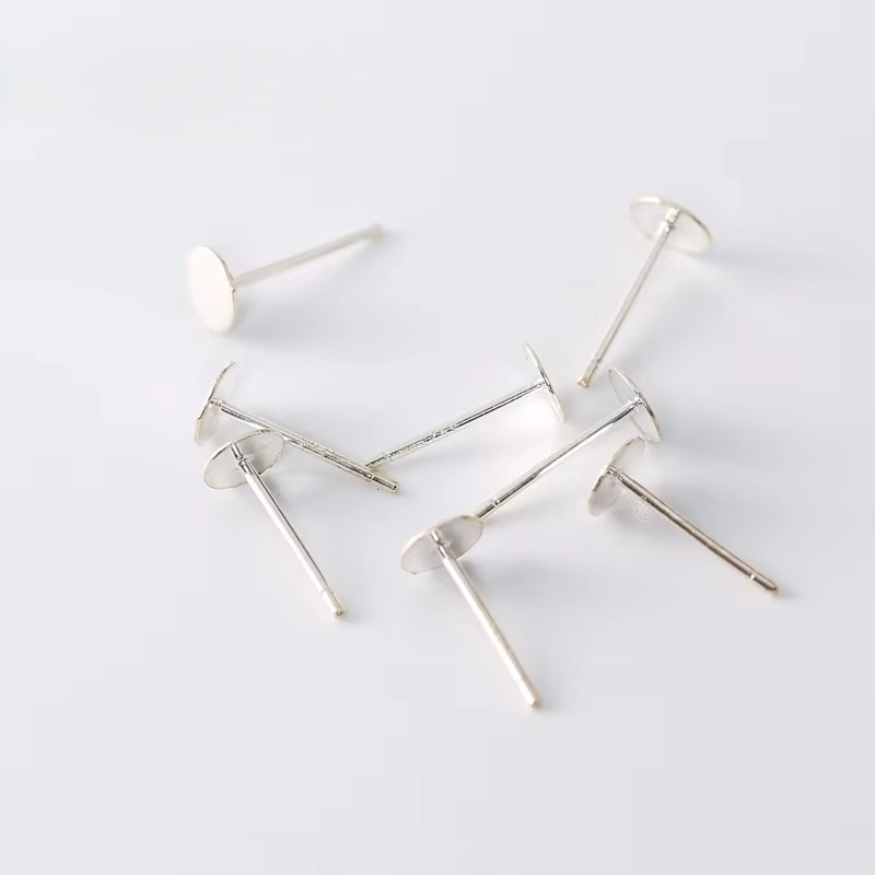 Base de Aro Plano 5mm Plata 925 - 2 Unid.