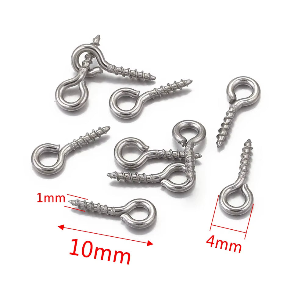 Cáncamo Acero 1cm - 200pcs