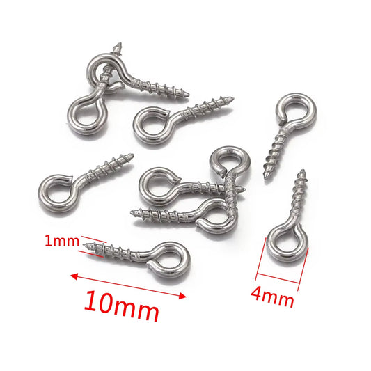 Cáncamo Acero 1cm - 200pcs