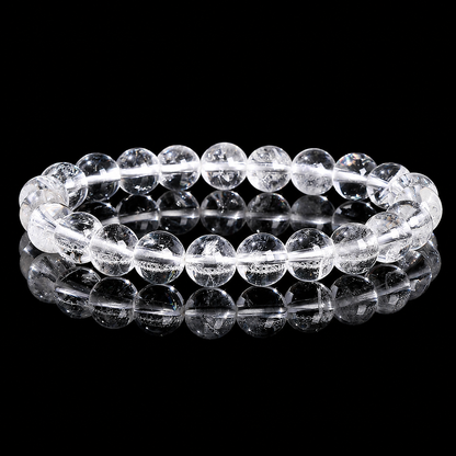 Pulsera Cuarzo Cristal 8mm