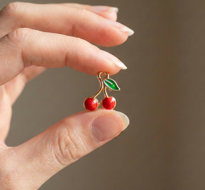 Dije Cereza 2 - 10x14mm