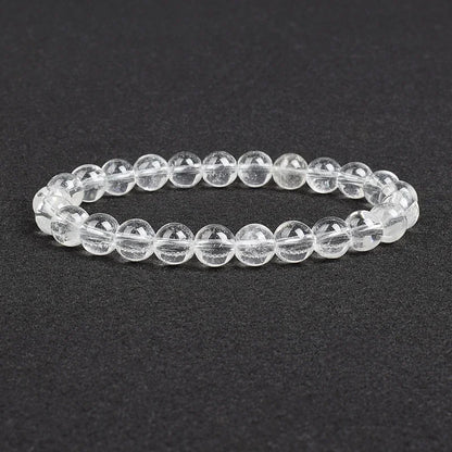 Pulsera Cuarzo Cristal 8mm