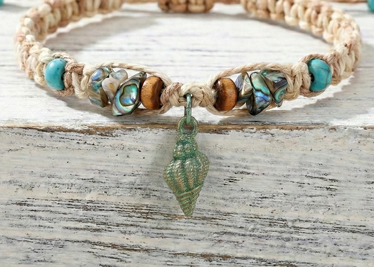 Dije Concha Marina 10x20mm