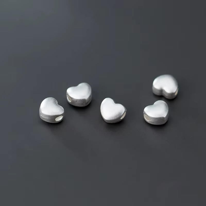 Corazon Separador Plata 925 - 8mm