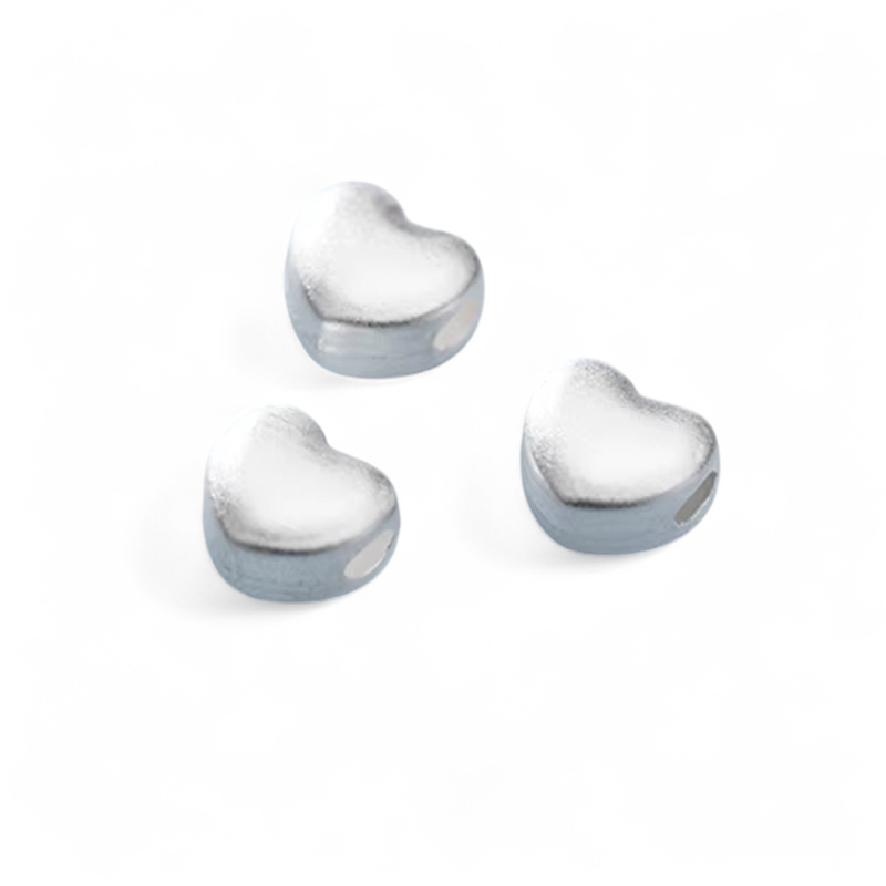 Corazon Separador Plata 925 - 8mm