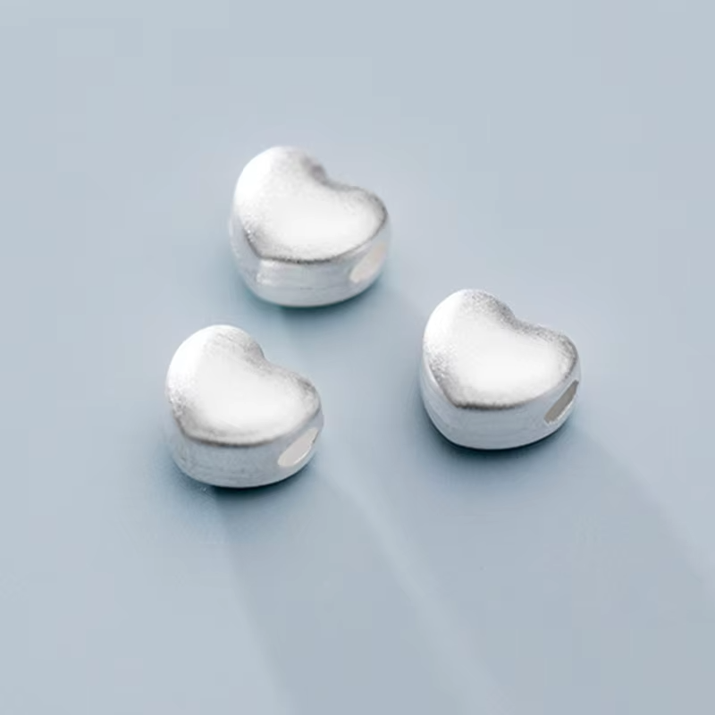 Corazon Separador Plata 925 - 8mm