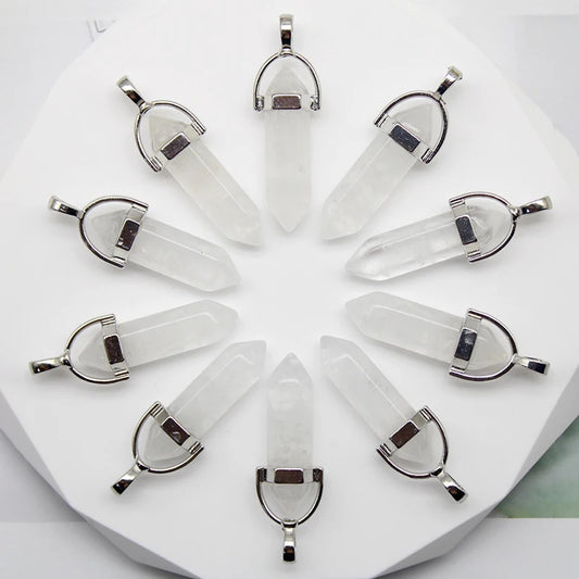 Colgante Punta Cuarzo Cristal