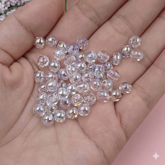 Cuentas Traslucidas Tornasol - 40gr