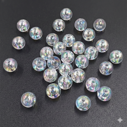 Cuentas Traslucidas Tornasol - 40gr