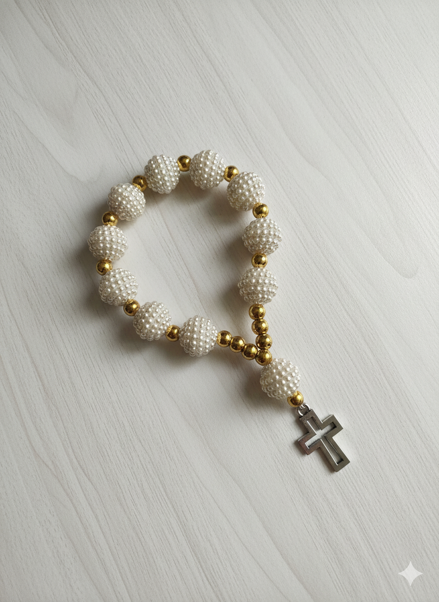 Pack 12 Denarios Perlas Bayberry Con Dorado