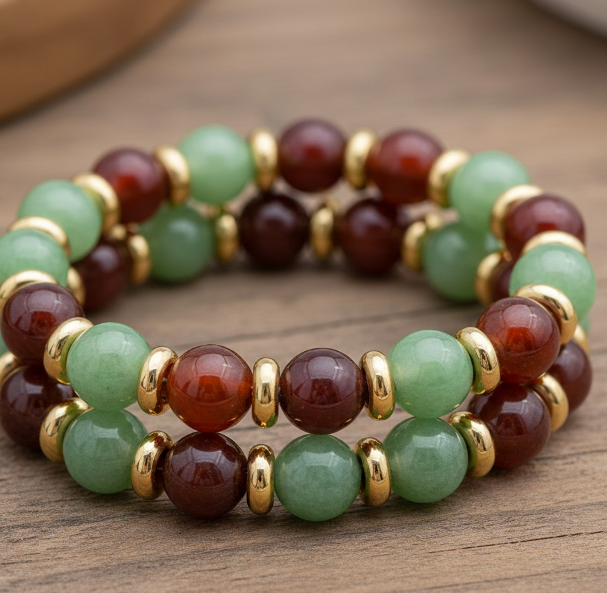 Separador Tipo Dona Acero Dorado 5mm