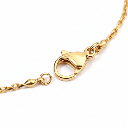 Broche Acero Dorado de 1cm