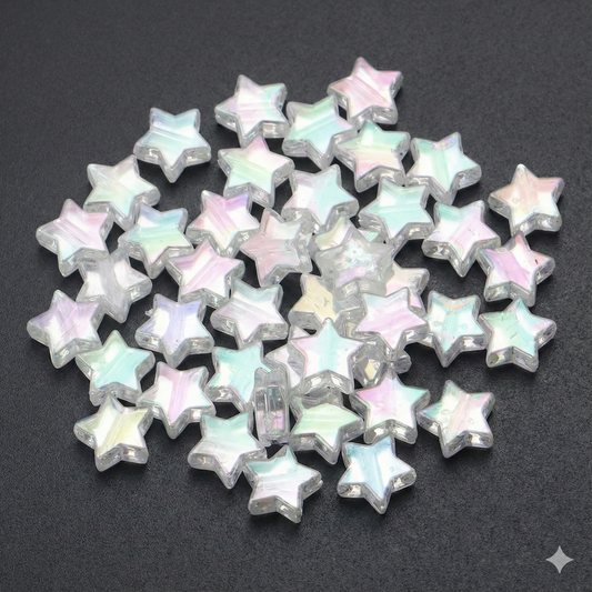 Estrellas Traslucidos Tornasol - 40gr