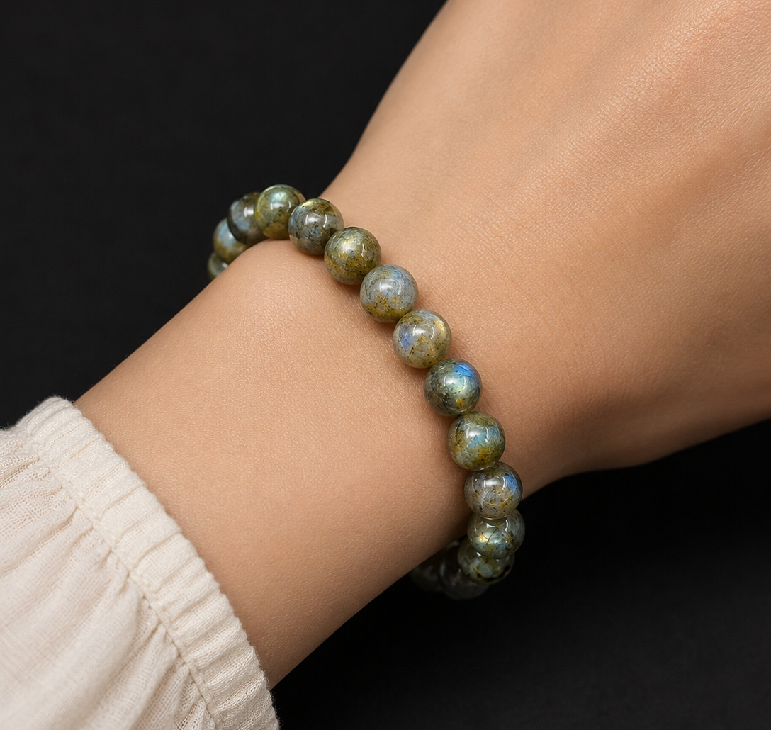 Pulsera Labradorita 8mm