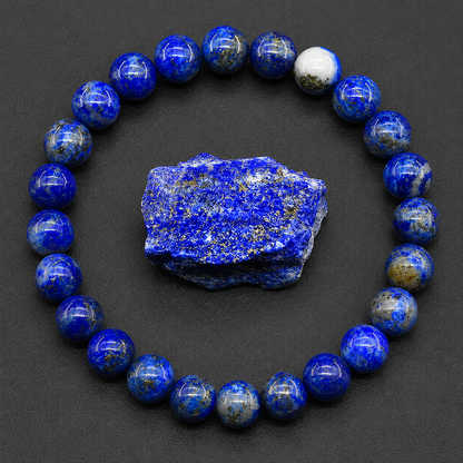 Pulsera Lapislázuli Nacional 8mm