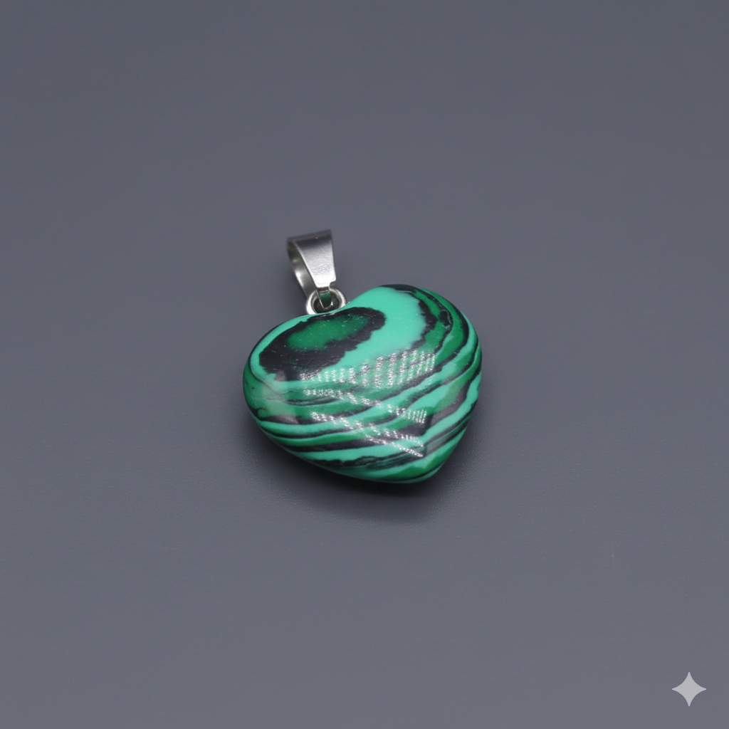 Corazon De Malaquita 2cm