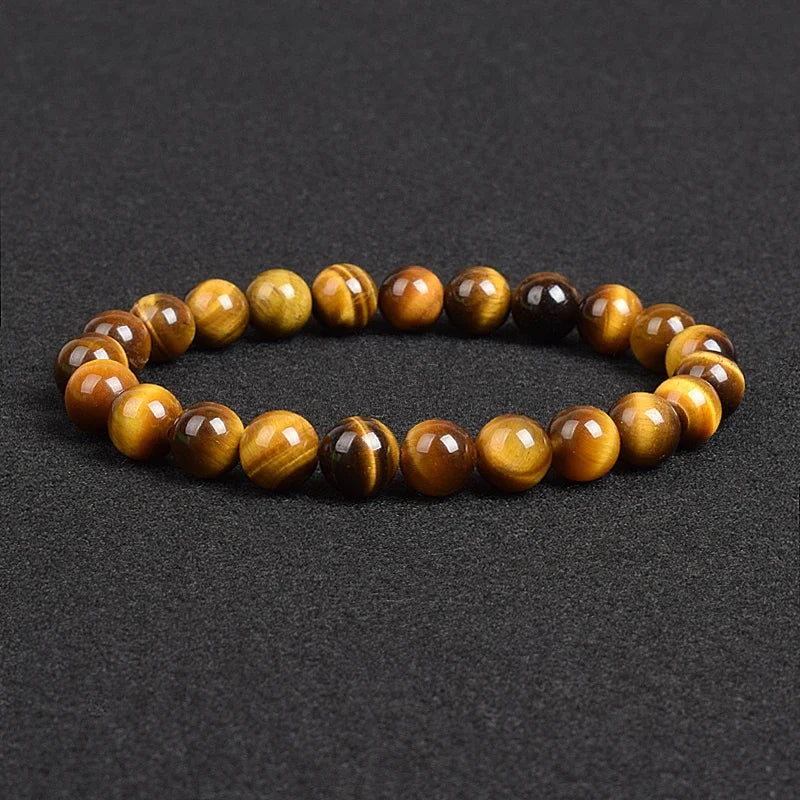 Pulsera Ojo de Tigre 8mm
