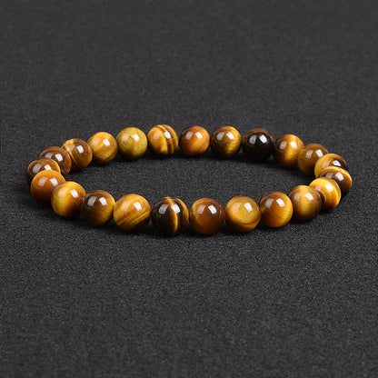 Pulsera Ojo de Tigre 8mm