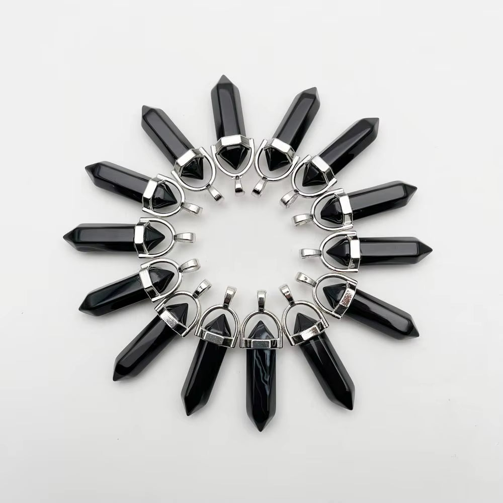 Colgante Punta Con Onix