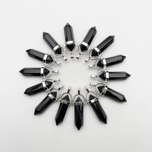 Colgante Punta Con Onix